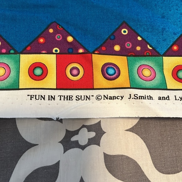 Four Yards of Fun In The Sun Fabric by Avlyn Inc - Picture 6 of 7